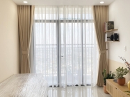 Rèm vải 2 lớp tại căn hộ Phố Đông Premier