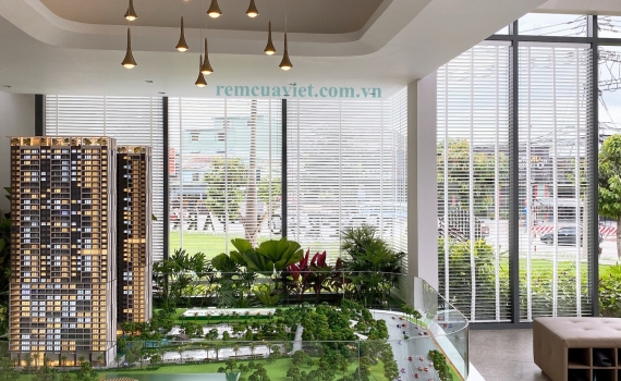 THIẾT KẾ VÀ THI CÔNG RÈM SÁO GỖ TẠI ANDERSON PARK BÌNH DƯƠNG