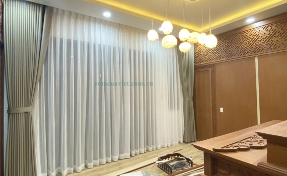 RÈM CỬA BIỆT THỰ TẠI TP LONG XUYÊN TỈNH AN GIANG