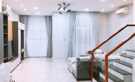 RÈM VẢI CAO CẤP TẠI KHU BIỆT THỰ SOL VILLAS QUẬN 2
