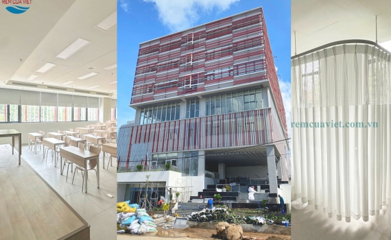 CÔNG TRÌNH RÈM CỬA ĐẠI HỌC CỬU LONG, VĨNH LONG